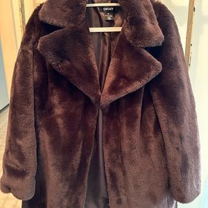 DKNY Faux Fur